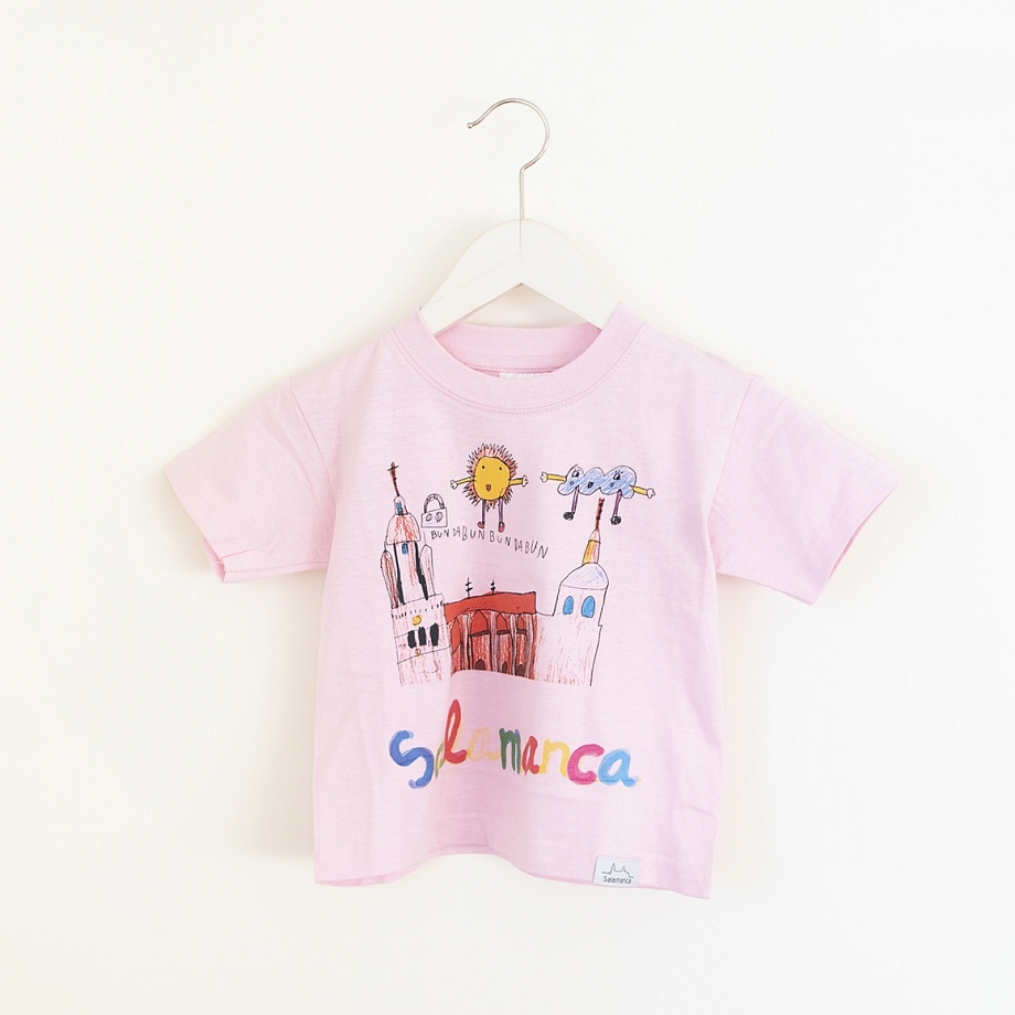 Camiseta Niño Salamanca Catedral Rosa