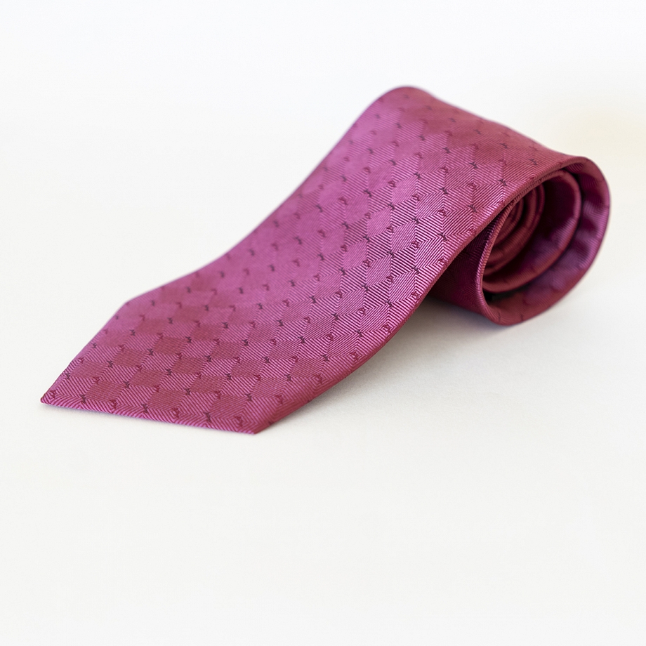 Corbata Seda Granate