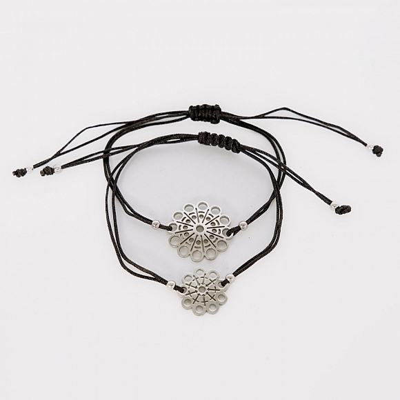 Pulsera Botón Charro Grande Acero