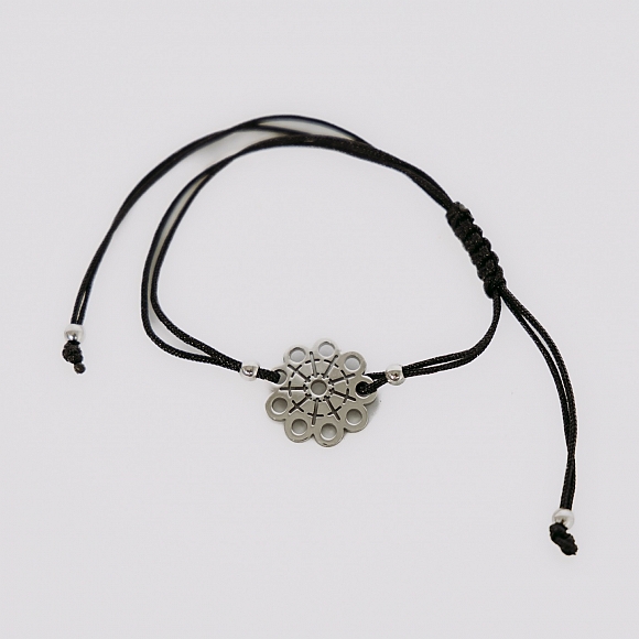 Pulsera Botón Charro Pequeño Acero